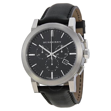 burberry chronograph leather mens watches|Burberry watches official website.